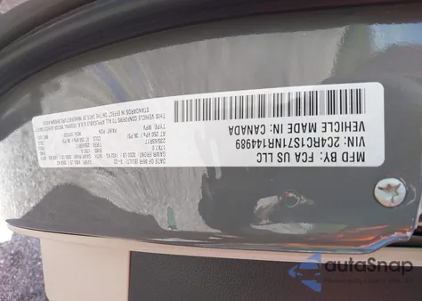 2022 Chrysler Pacifica Hybrid Limited from USA, damaged, VIN 2C4RC1S71NR144989